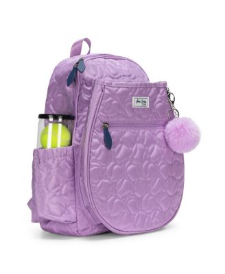  Girls' Big Love Tennis Backpack/Quilted Tennis Balls - Little Kid, Big Kid