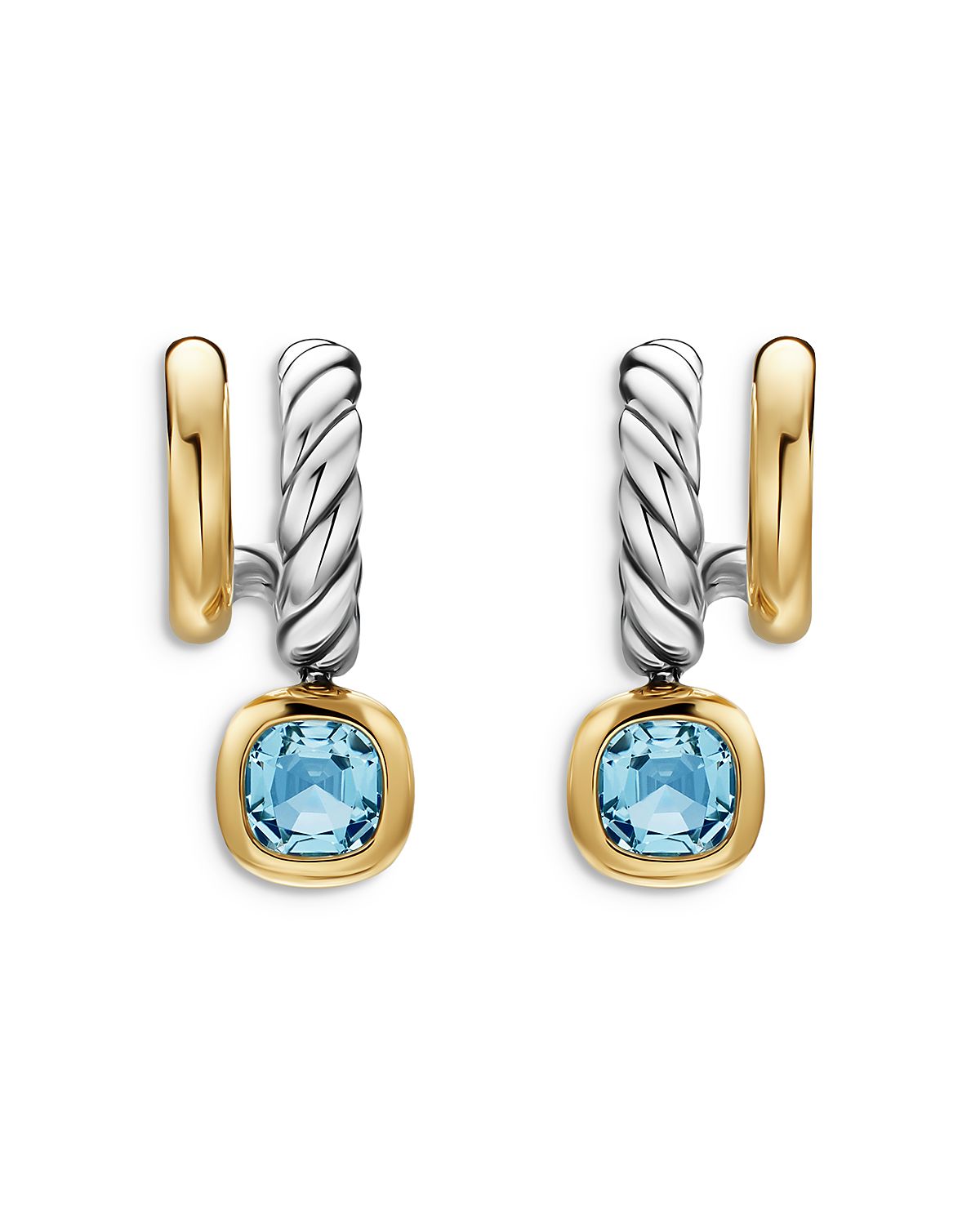Dy Mercer Color Two Row Drop Earrings