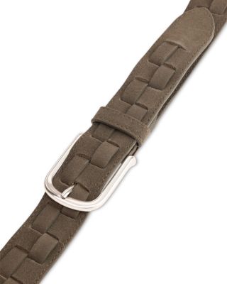 Men's Suede Braided Belt
