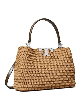 Eleanor Mini Raffia Crossbody Bag 