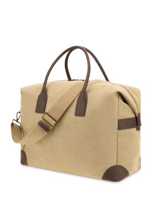 Washed Canvas Weekend Bag