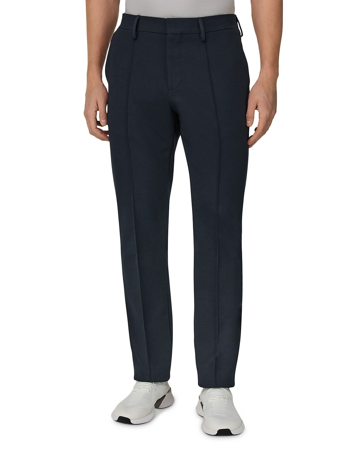 Boggi Milano Cotton Blend Jersey Trousers