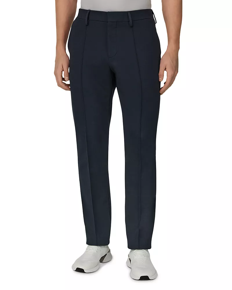 Boggi Milano Cotton Blend Jersey Trousers