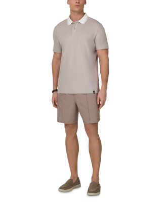 Regular Fit 6.7" Logo Print Swim Shorts