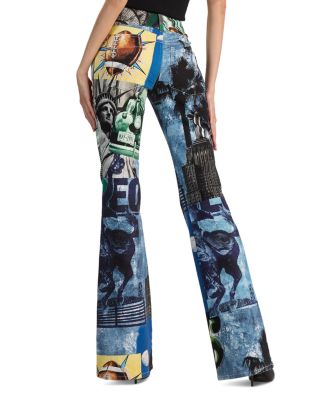 Kai Low Rise Wide Waistband Bootcut Jeans in Open Road