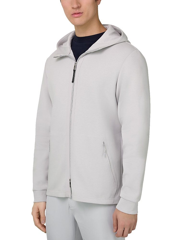 Boggi Milano Regular Fit Full Zip Scuba Jacket