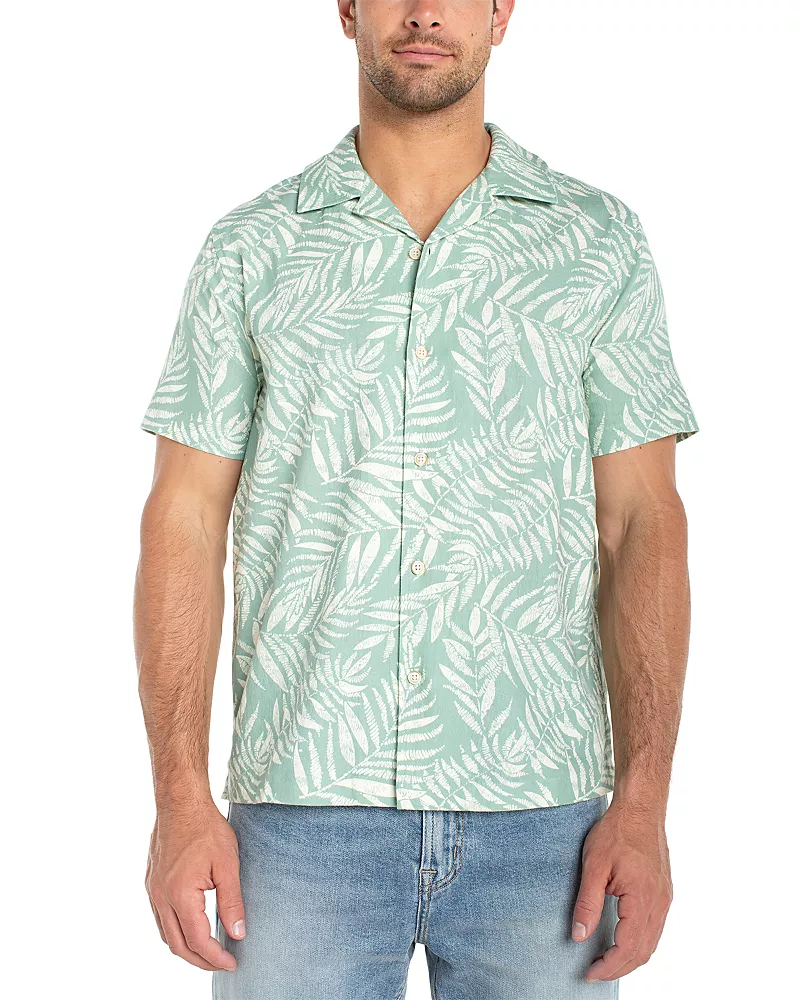 Liverpool Los Angeles Short Sleeve Button Up Shirt
