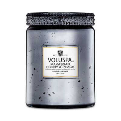 Makassar Ebony Peach Large Candle