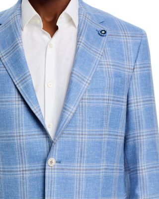 Classic Fit Plaid Sport Coat