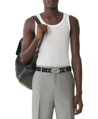  Pleated Jersey Tank Top