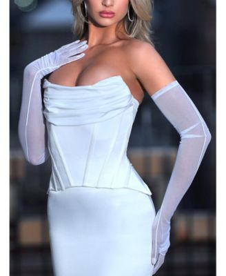  Qira Mesh Opera-length Gloves