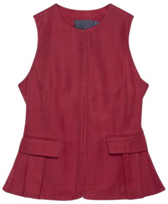  Women's Tailored Tie Back Waistcoat