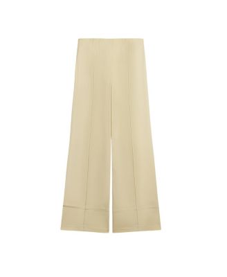 High-Waist Tailored Wide-Leg Pants