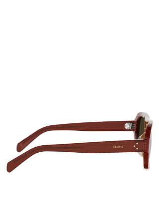 3 Dots Pilot Sunglasses, 53mm