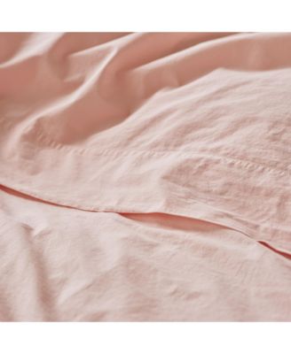 Washed Cotton Percale Flat Sheet