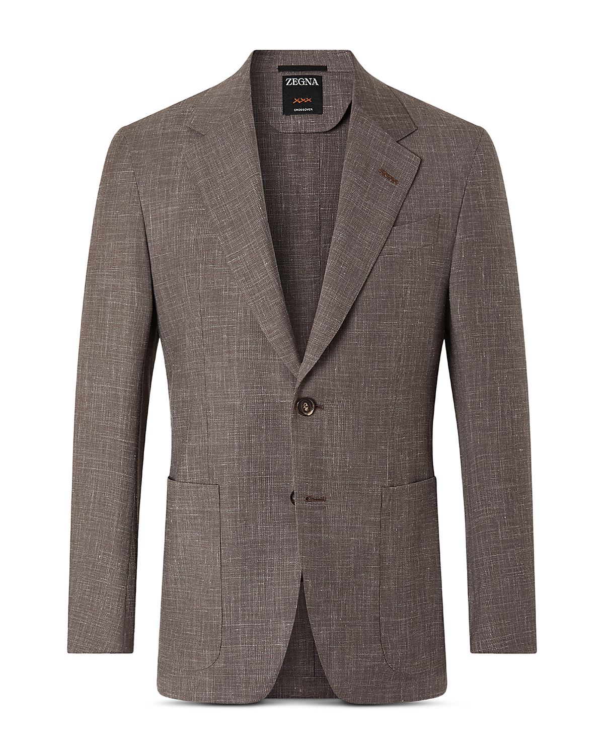 Zegna Crossover Wool, Silk & Linen Jacket