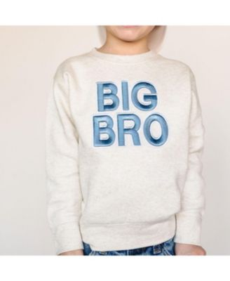 Boys' Big Bro Embroidered Patch Sweatshirt - Baby, Little Kid