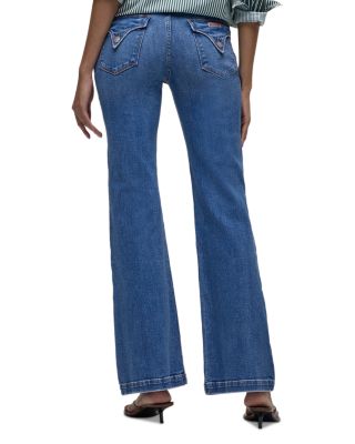 Dana High Rise Flared Jeans in Tranquil