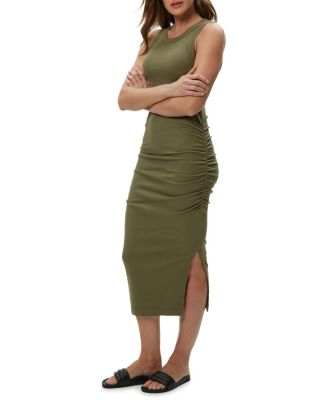 Wren Ruched Midi Dress