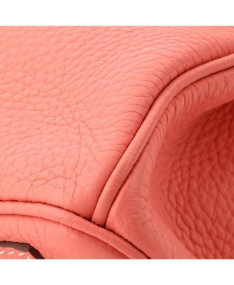 Birkin 30 Handbag Pink Clemence with Palladium Hardware