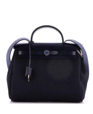 31 Herbag Zip Leather and Toile