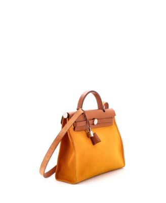 31 Herbag Zip Leather and Toile