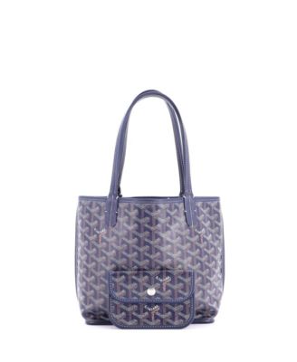  Mini Anjou Reversible Tote Coated Canvas