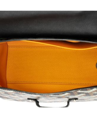  Mini Saigon Top Handle Bag Coated Canvas with Leather