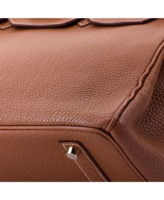 Birkin 35 Handbag Brown Togo with Gold Hardware