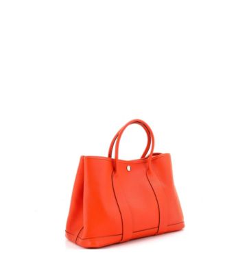 30 Garden Party Tote Leather