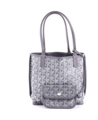  Mini Anjou Reversible Tote Coated Canvas