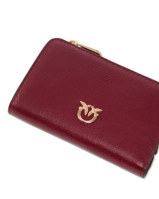 Shiny Mini Calf Skin Wallet