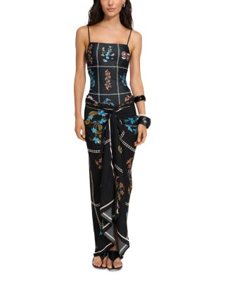 Marine Weave Pareo Swim Cover-Up 