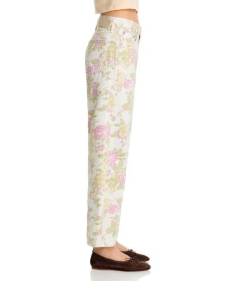Miro High Rise Relaxed Jeans in English Rose