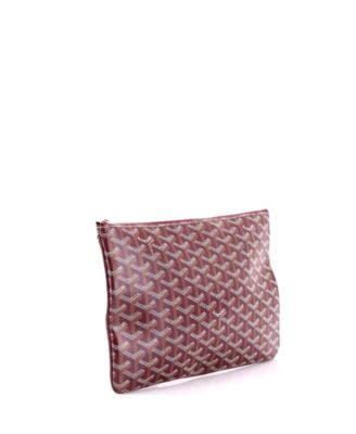  MM Senat Zip Pouch Coated Canvas