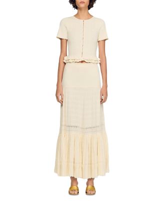 Aria Long Knit Skirt