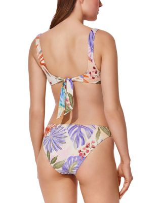 Cherry Blossom Bustier Bikini Top