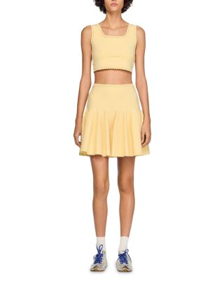 Telma Short Knit Skater Skirt