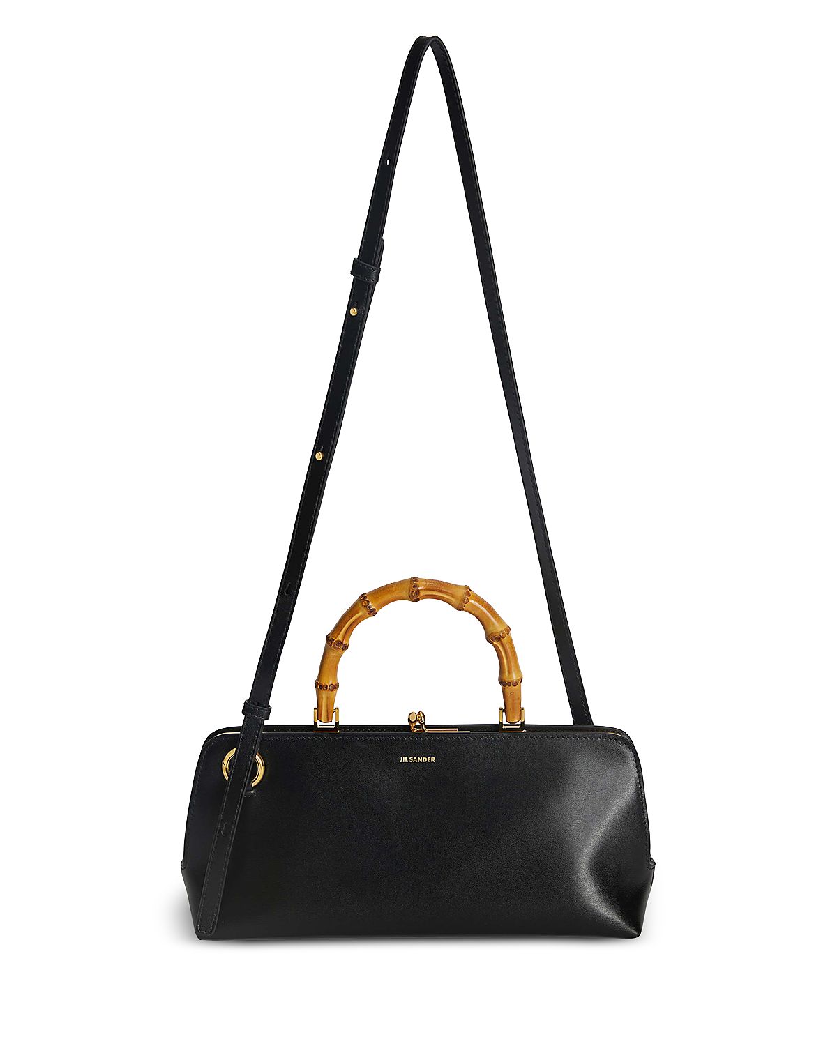 Jil Sander Gogi Mini Leather Shoulder Bag
