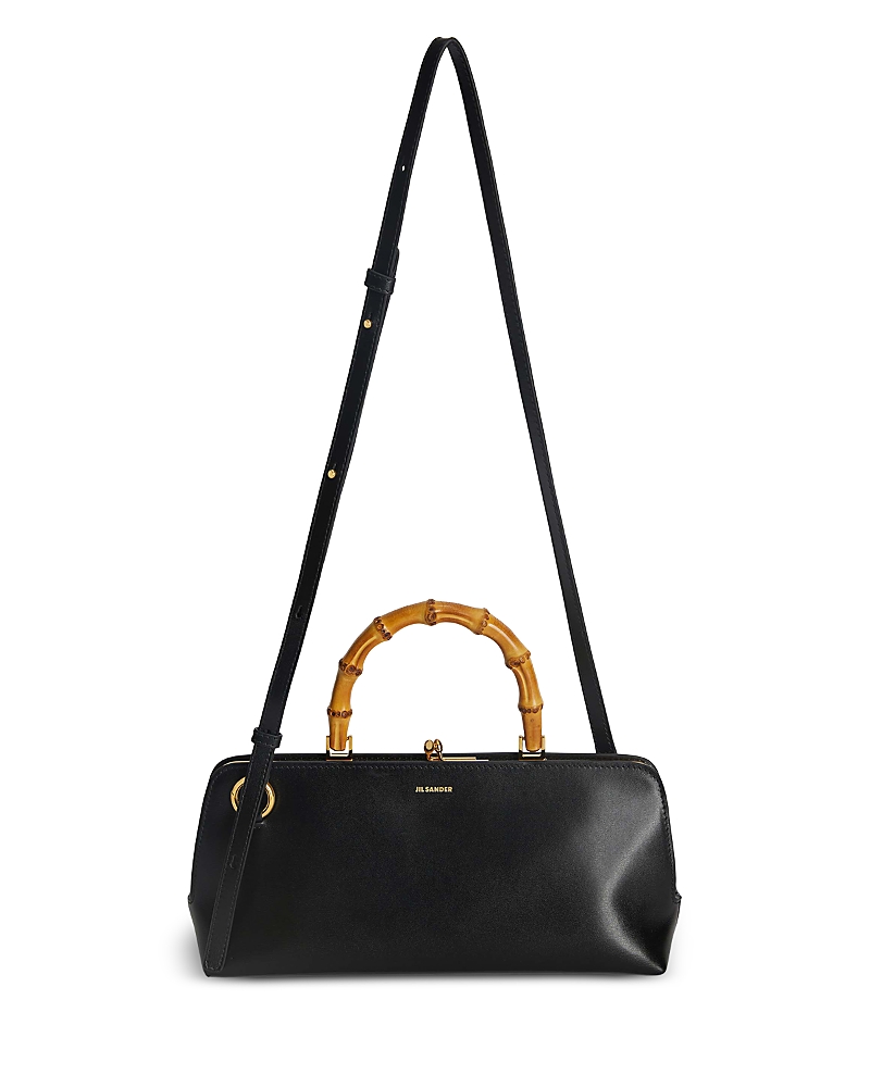 Jil Sander Gogi Mini Leather Shoulder Bag