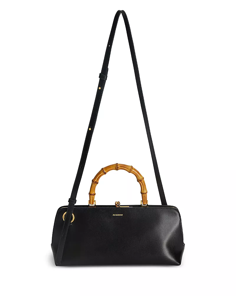Jil Sander Gogi Mini Leather Shoulder Bag