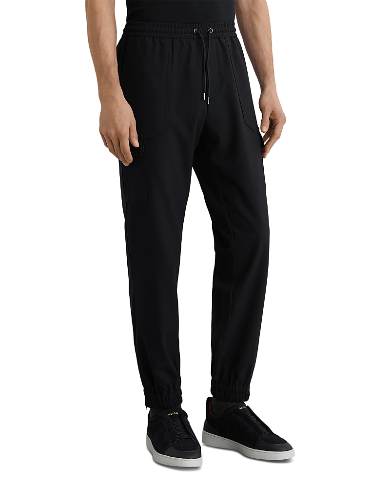 Reiss Slim Fit Hidden Cargo Trousers