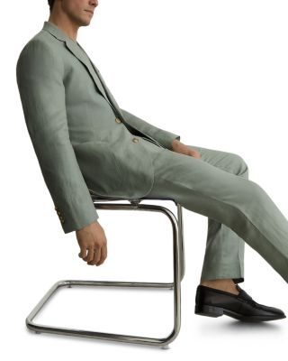 Atlantic Tailored Fit Linen Blazer