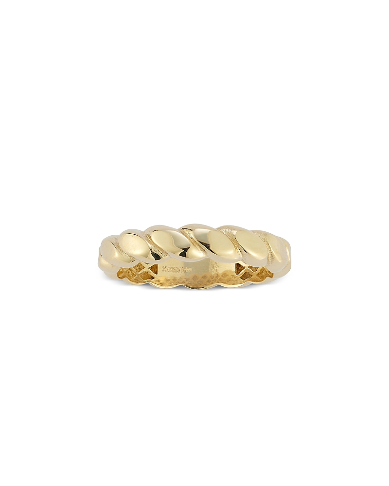 Bloomingdale's Fine Collection Twist Band in 14K Yellow Gold