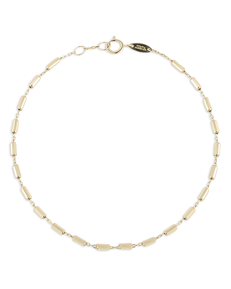 Bloomingdale's Fine Collection Cylinder Chain Link Bracelet in 14K Yellow Gold