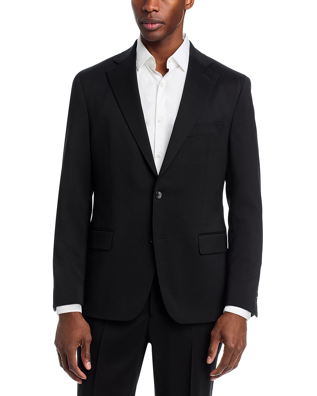 Vince Regular Fit Basic Stretch Wool Suit Jacket