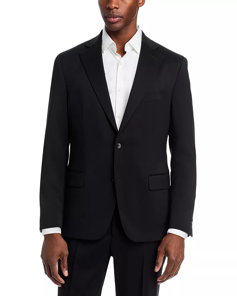 Vince Regular Fit Basic Stretch Wool Suit Jacket