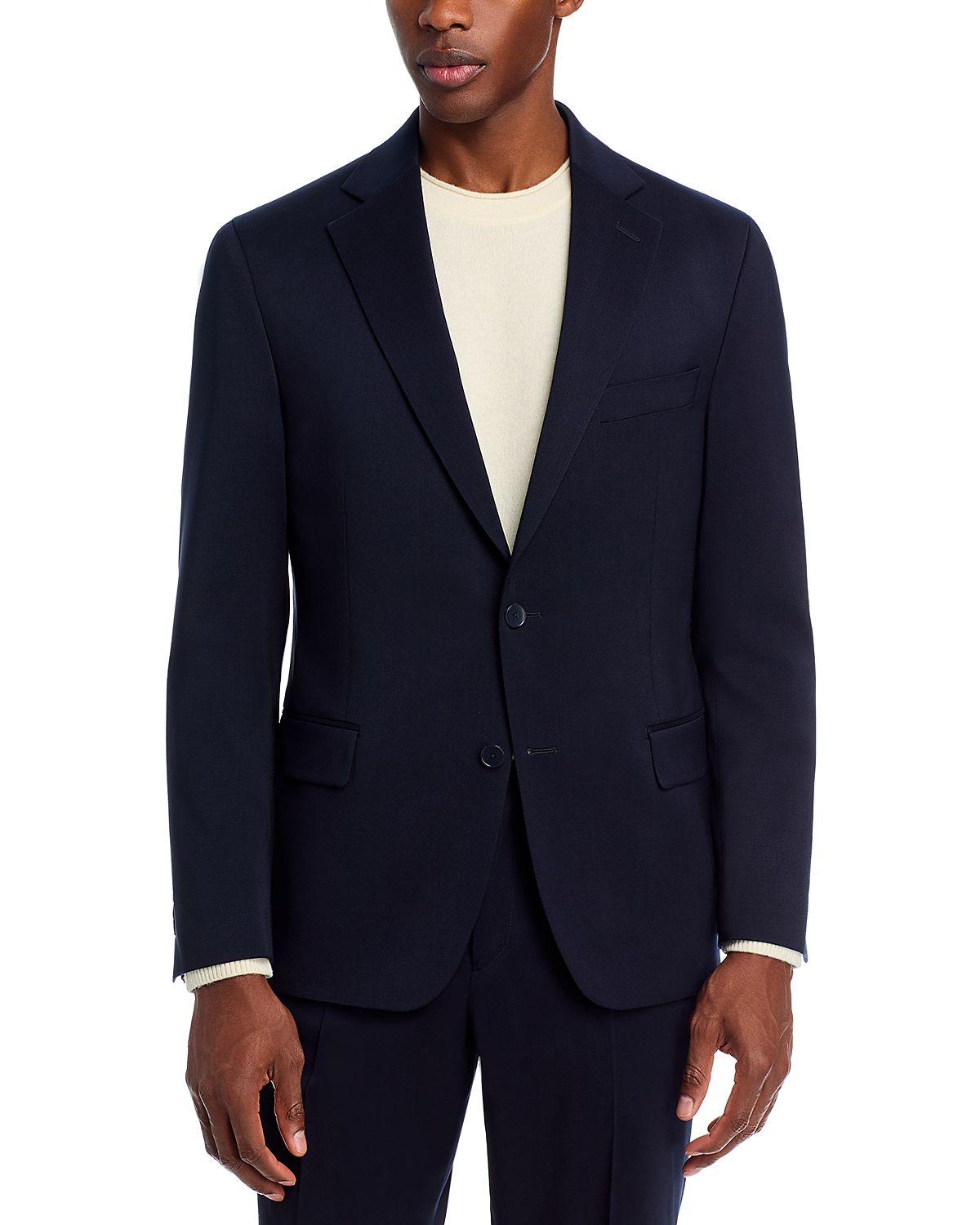 Vince Regular Fit Basic Stretch Wool Suit Jacket