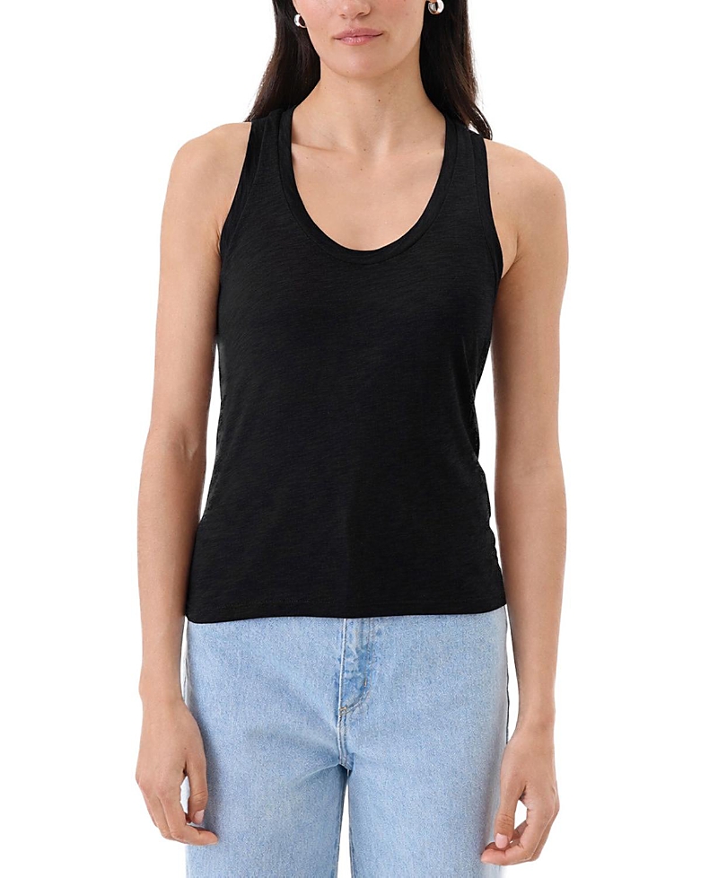 Goldie Lewinter Signature Slub Racerback Tank Top