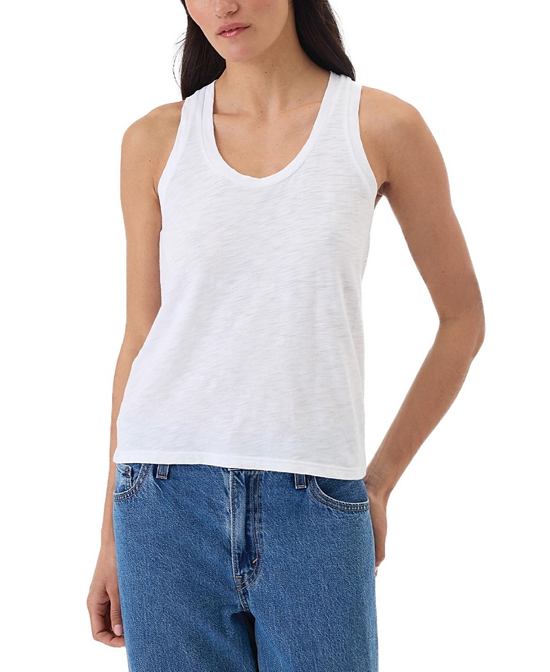 Goldie Lewinter Signature Slub Racerback Tank Top